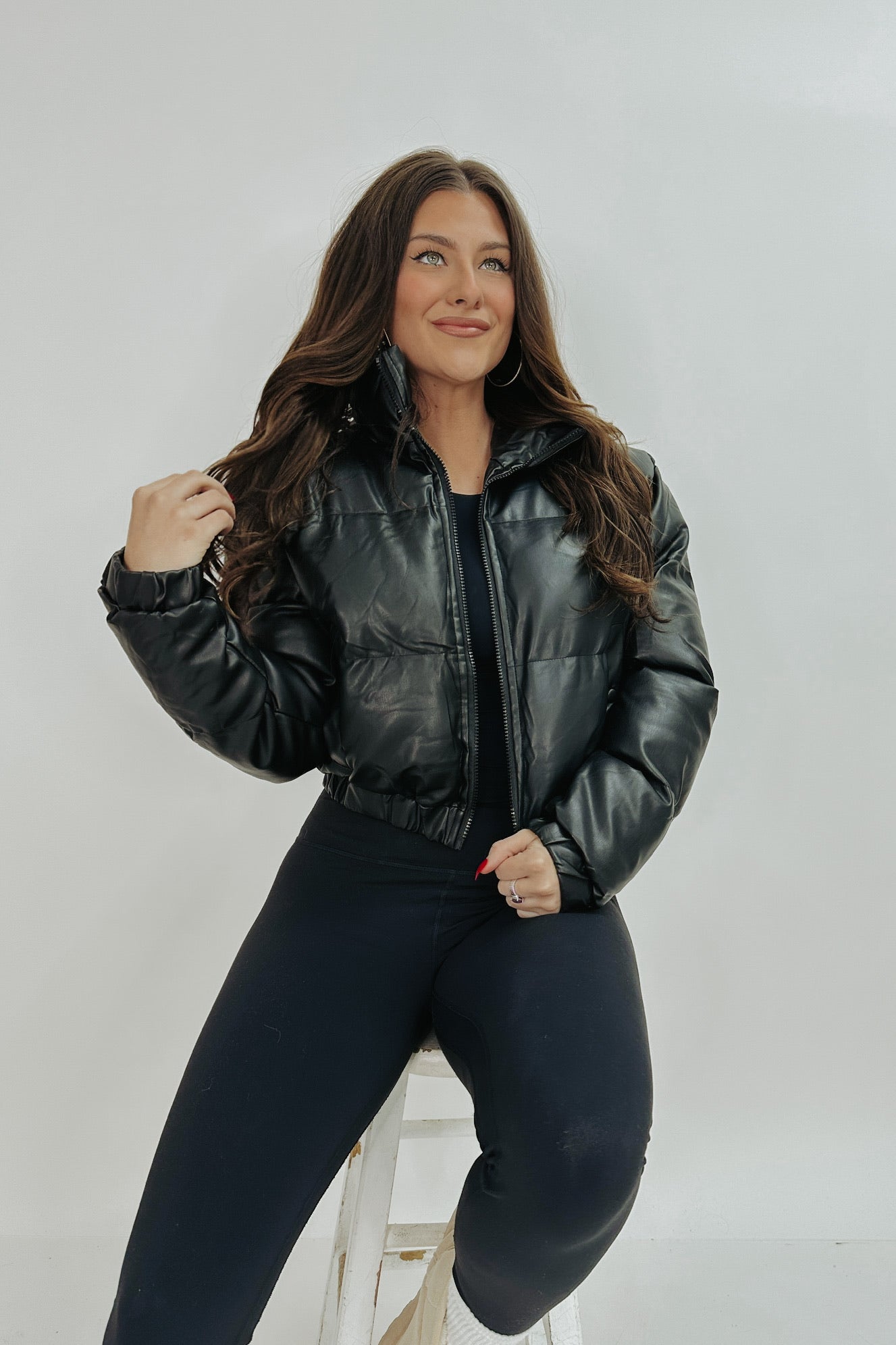 Cloud Nine Cutie Puffer Bomber Jacket