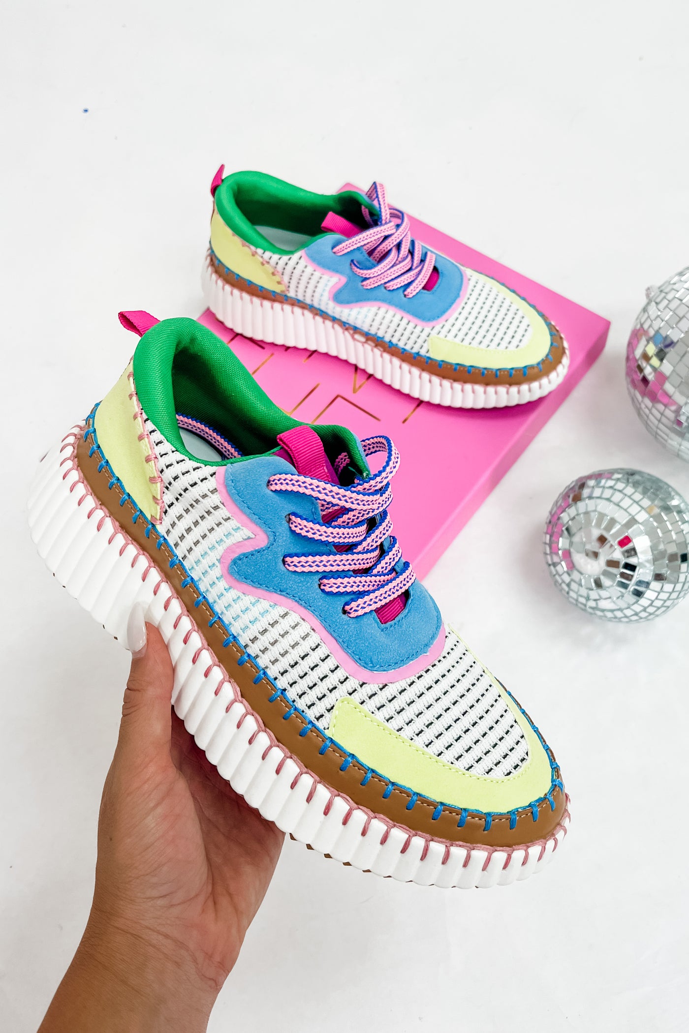 Talk Me Up Platform Sneakers