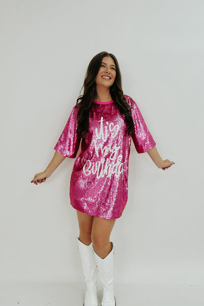 It's My Birthday Sequin Dress
