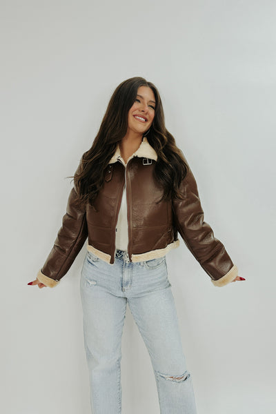 Catch My Breath Bomber Jacket