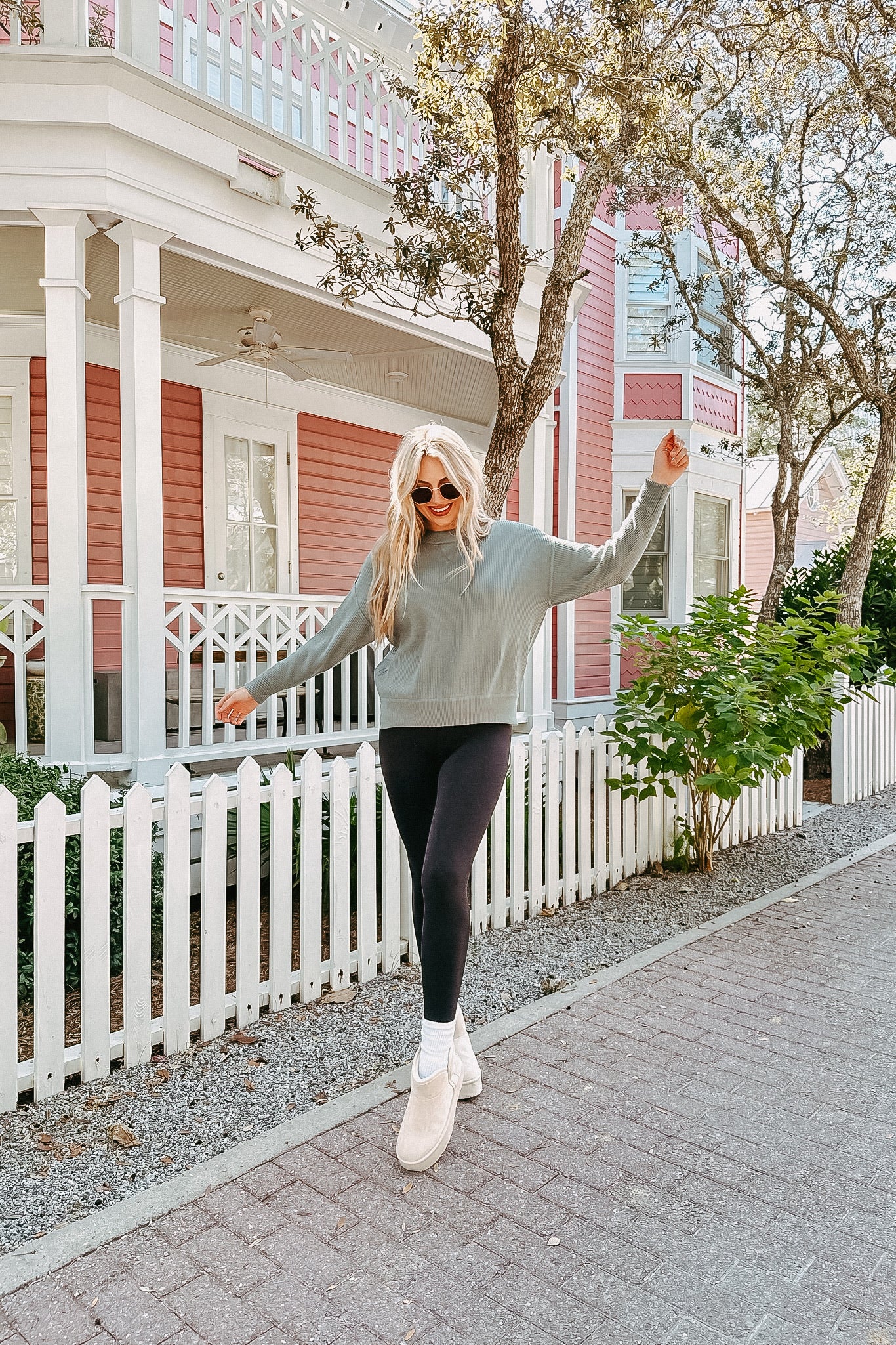 Fireside Flirt Ribbed Sweater