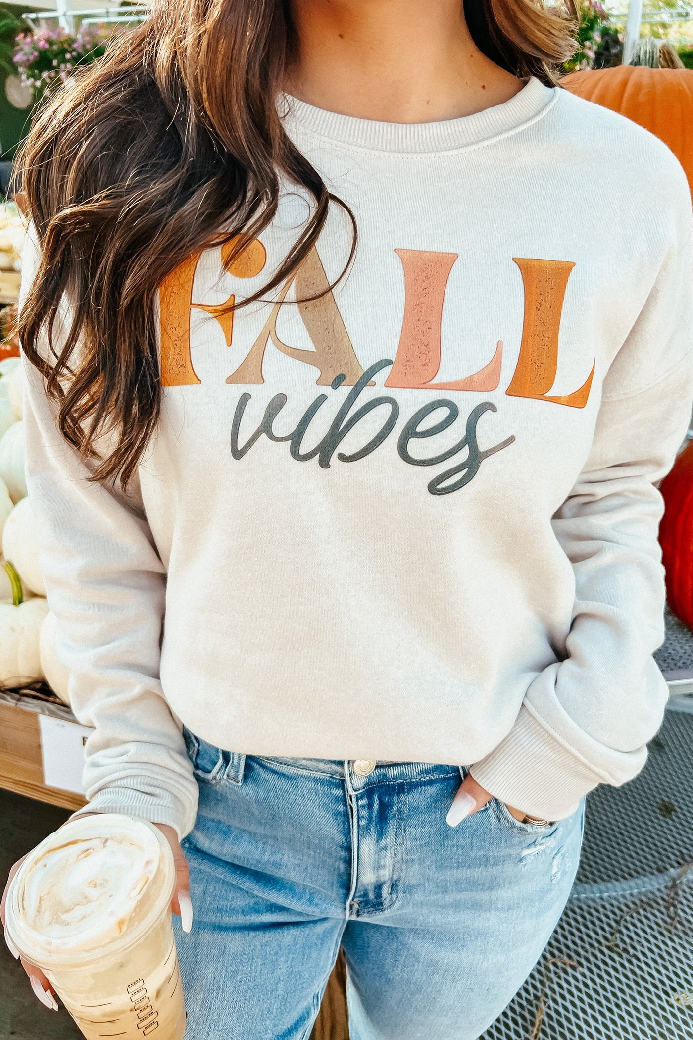 Fall Vibes Graphic Sweatshirt