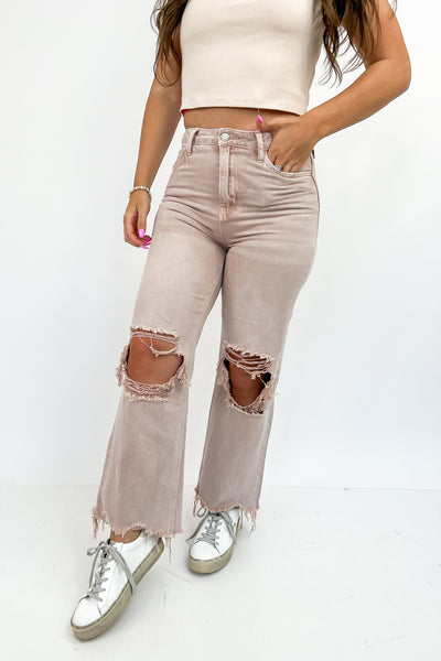 Endless Dreams Crop Flare Jeans
