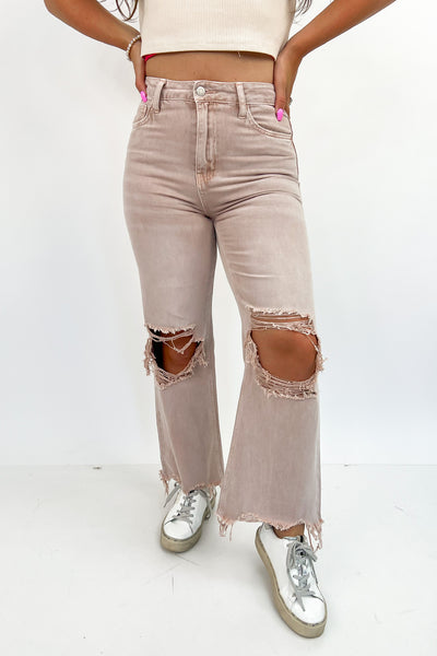 Endless Dreams Crop Flare Jeans