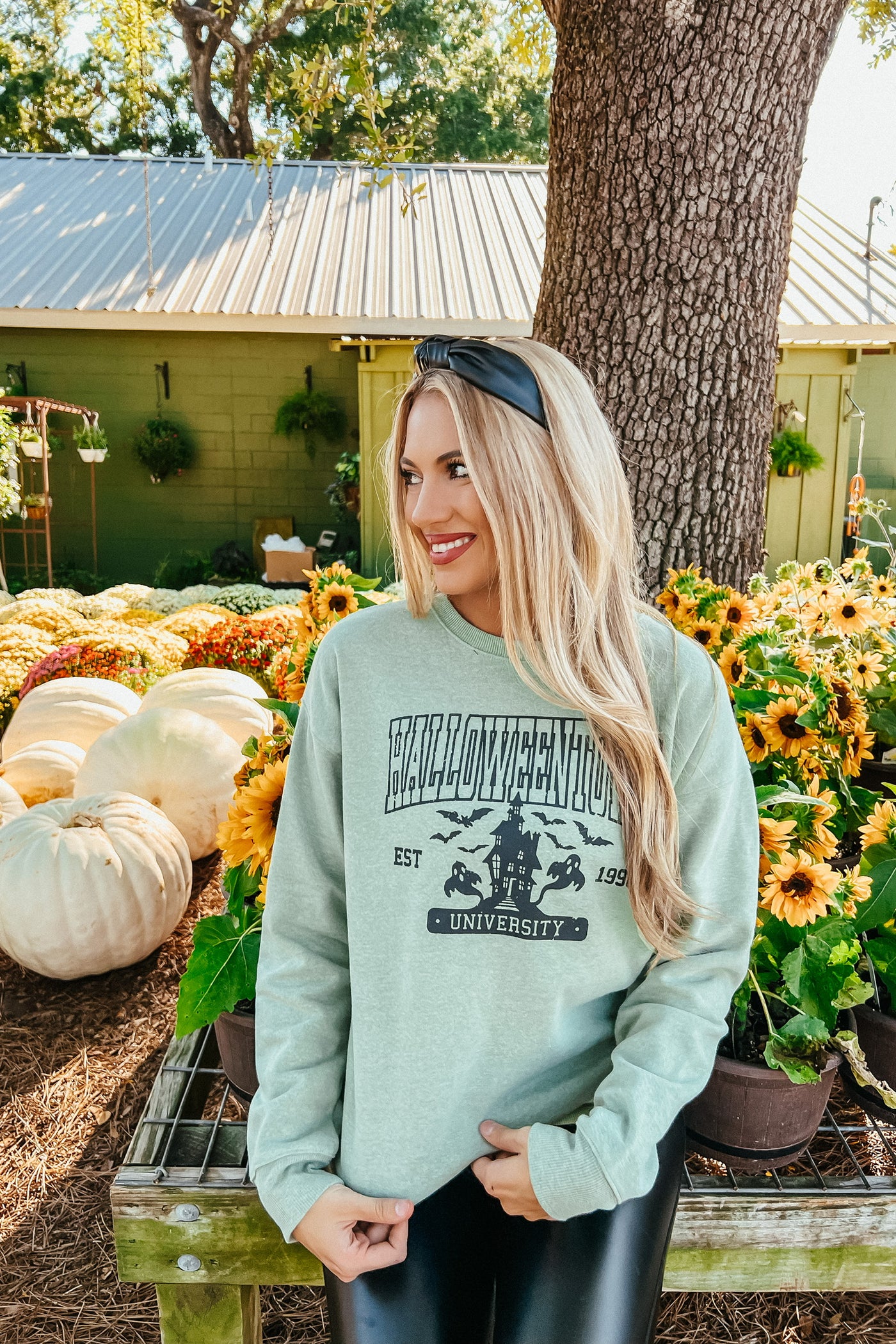 Halloween Town Graphic Sweatshirt