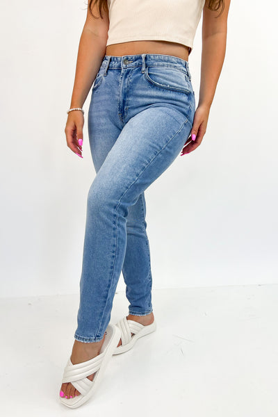 Finn High Rise Mom Skinny