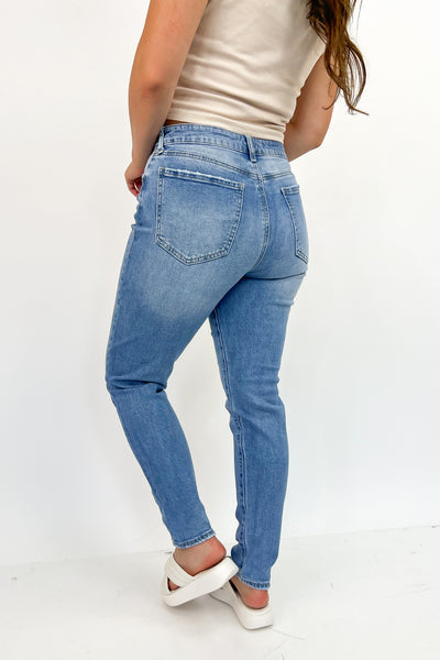 Finn High Rise Mom Skinny