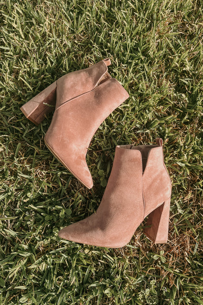 Show Up & Show Off Suede Booties