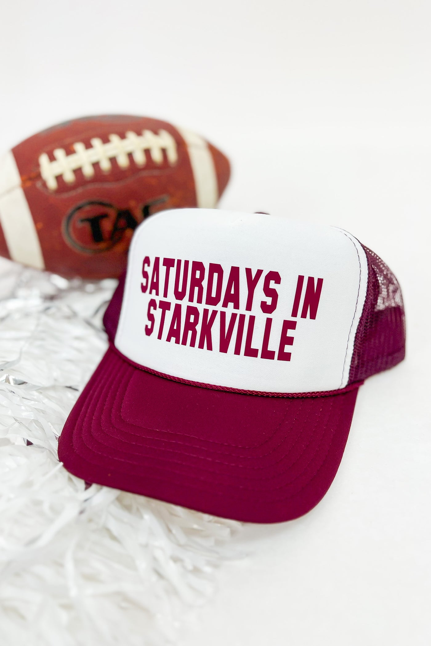 Saturdays In Starkville Trucker Hat