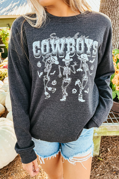 Spooky Cowboys Graphic Sweatshirt