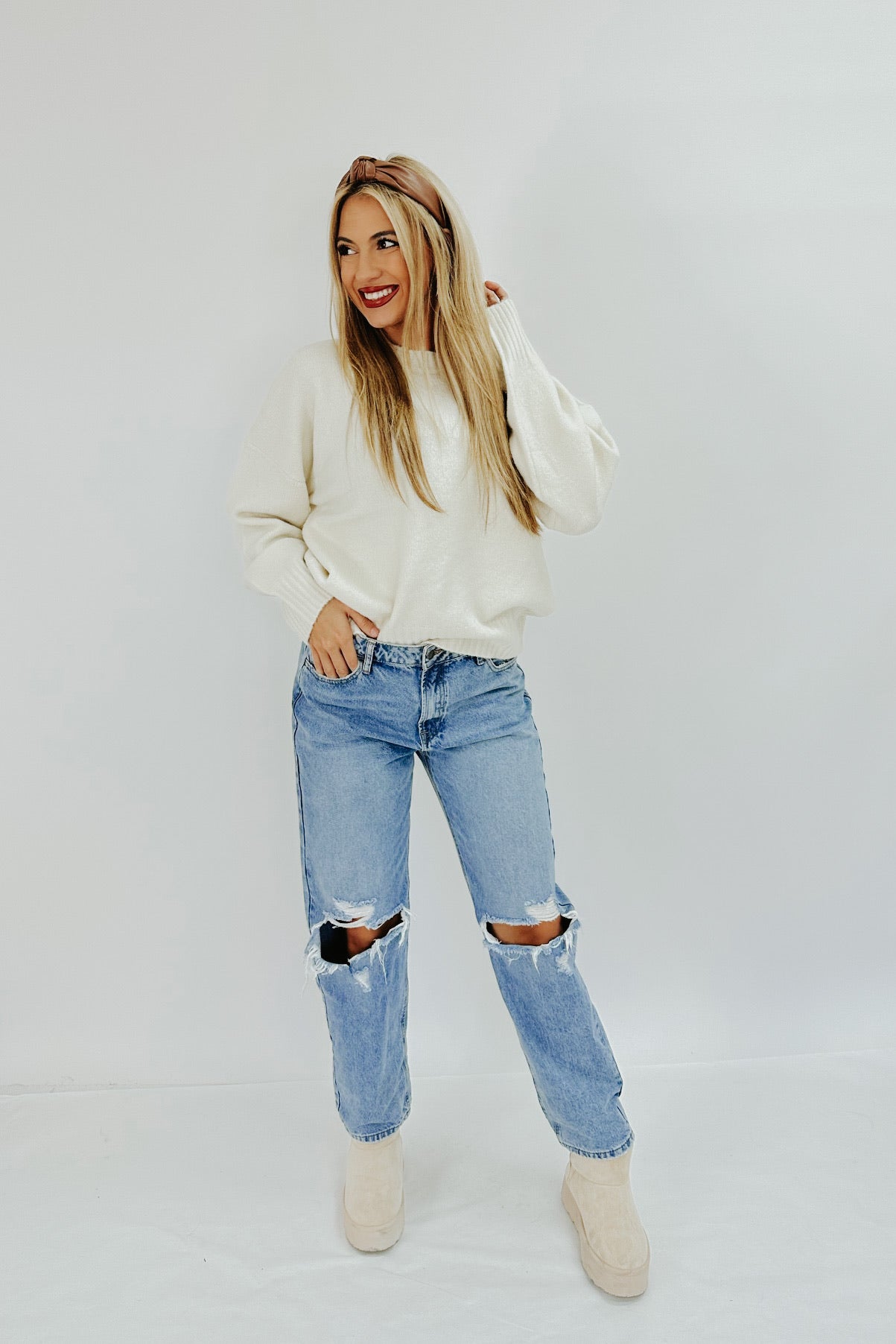 In Good Company Knit Sweater