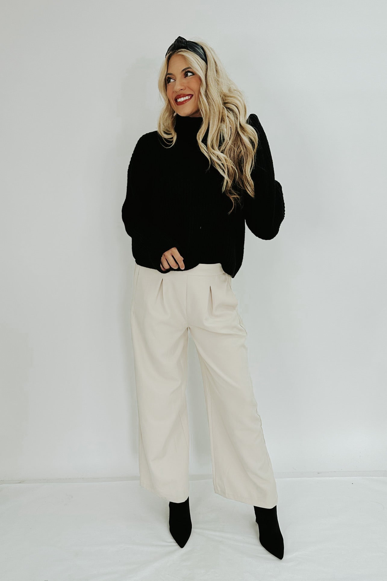 Bet On You Pleated Pants