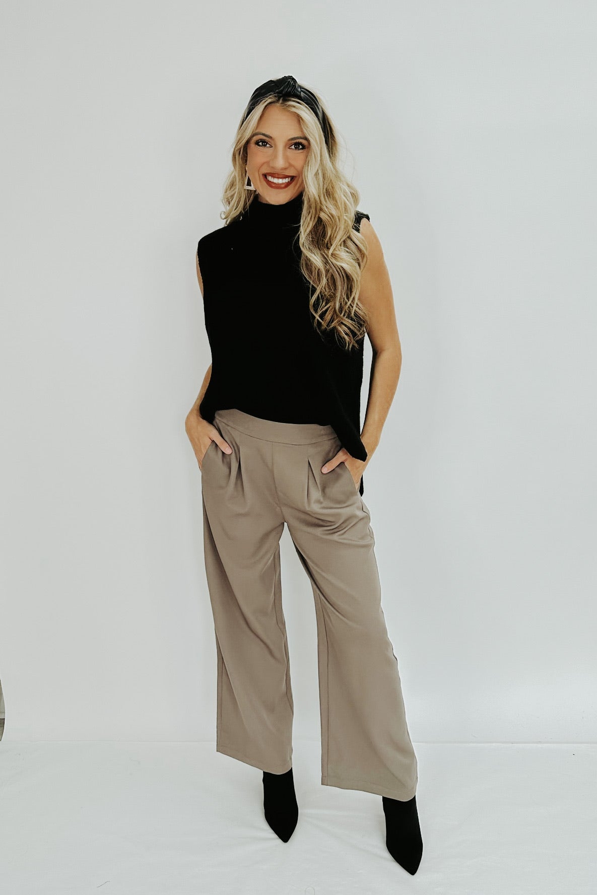 Bet On You Pleated Pants
