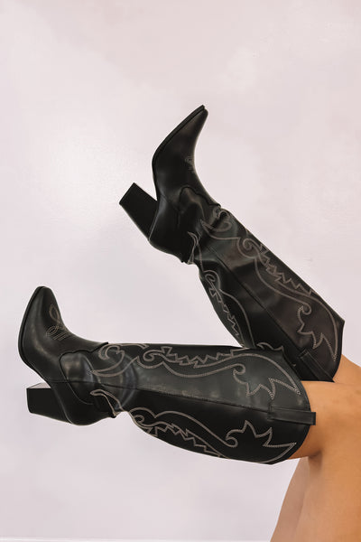 Boot Scootin' And Boogie Knee High Western Boot