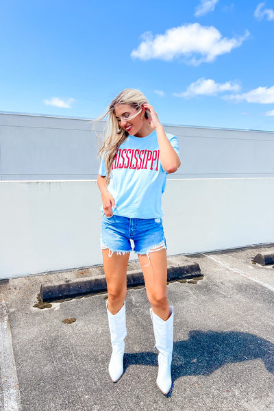 Ole Miss Rep Your College Graphic Tee
