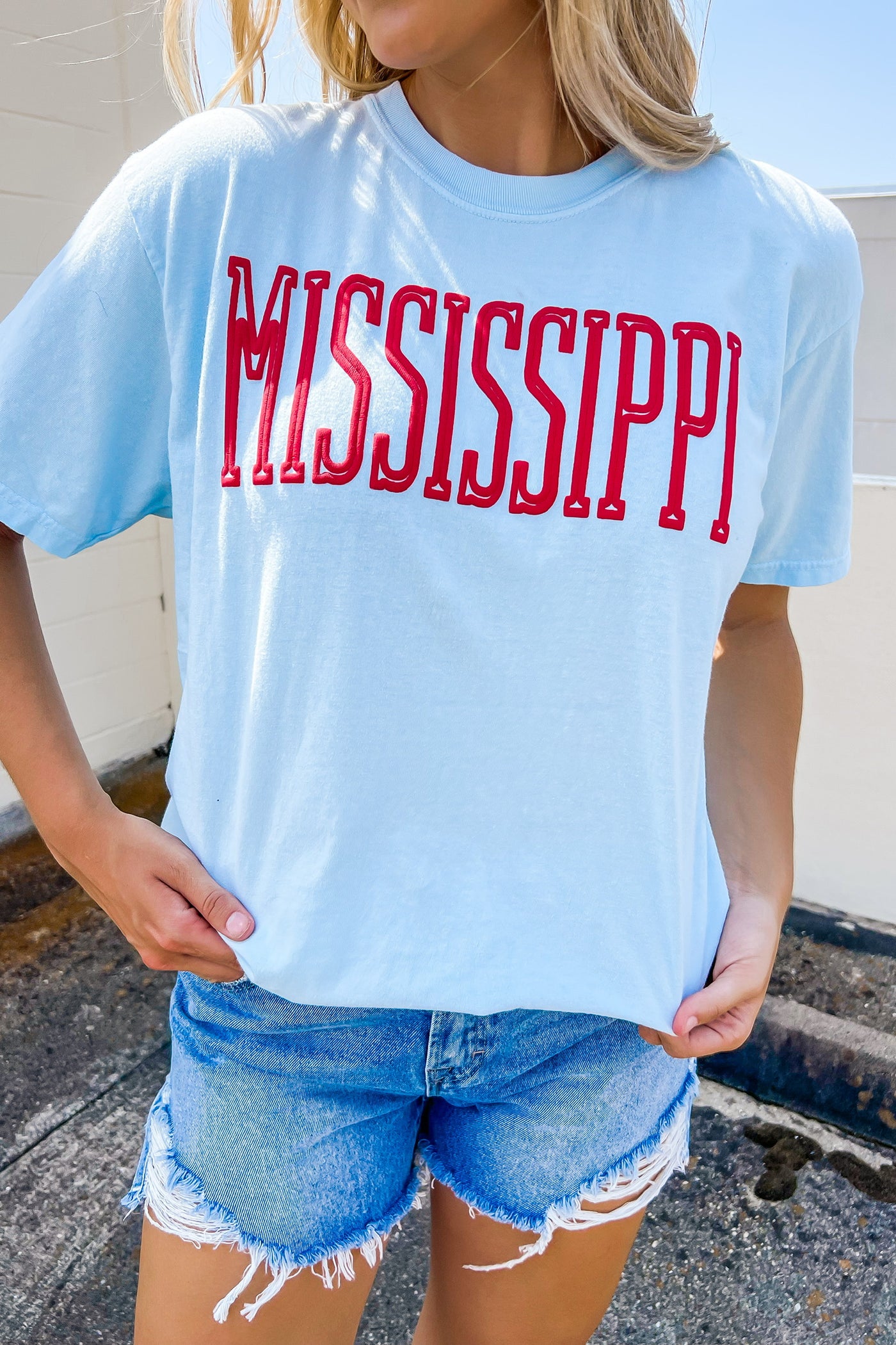 Ole Miss Rep Your College Graphic Tee