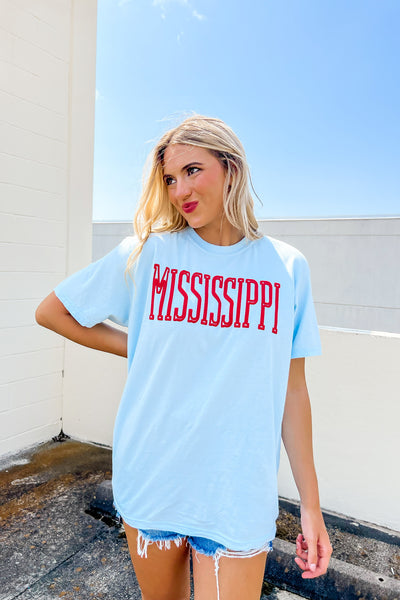 Ole Miss Rep Your College Graphic Tee