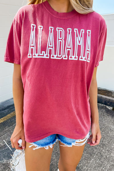 Alabama Rep Your College Graphic Tee