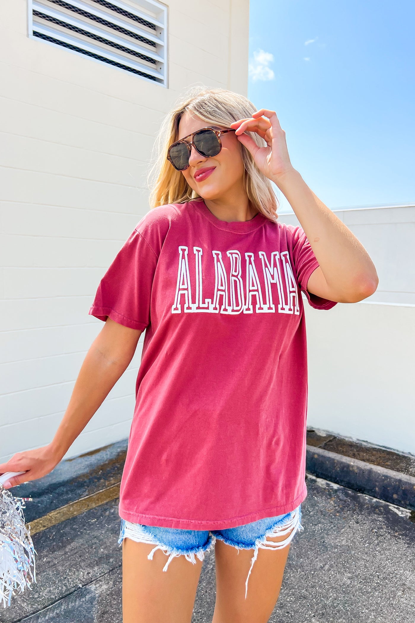 Alabama Rep Your College Graphic Tee