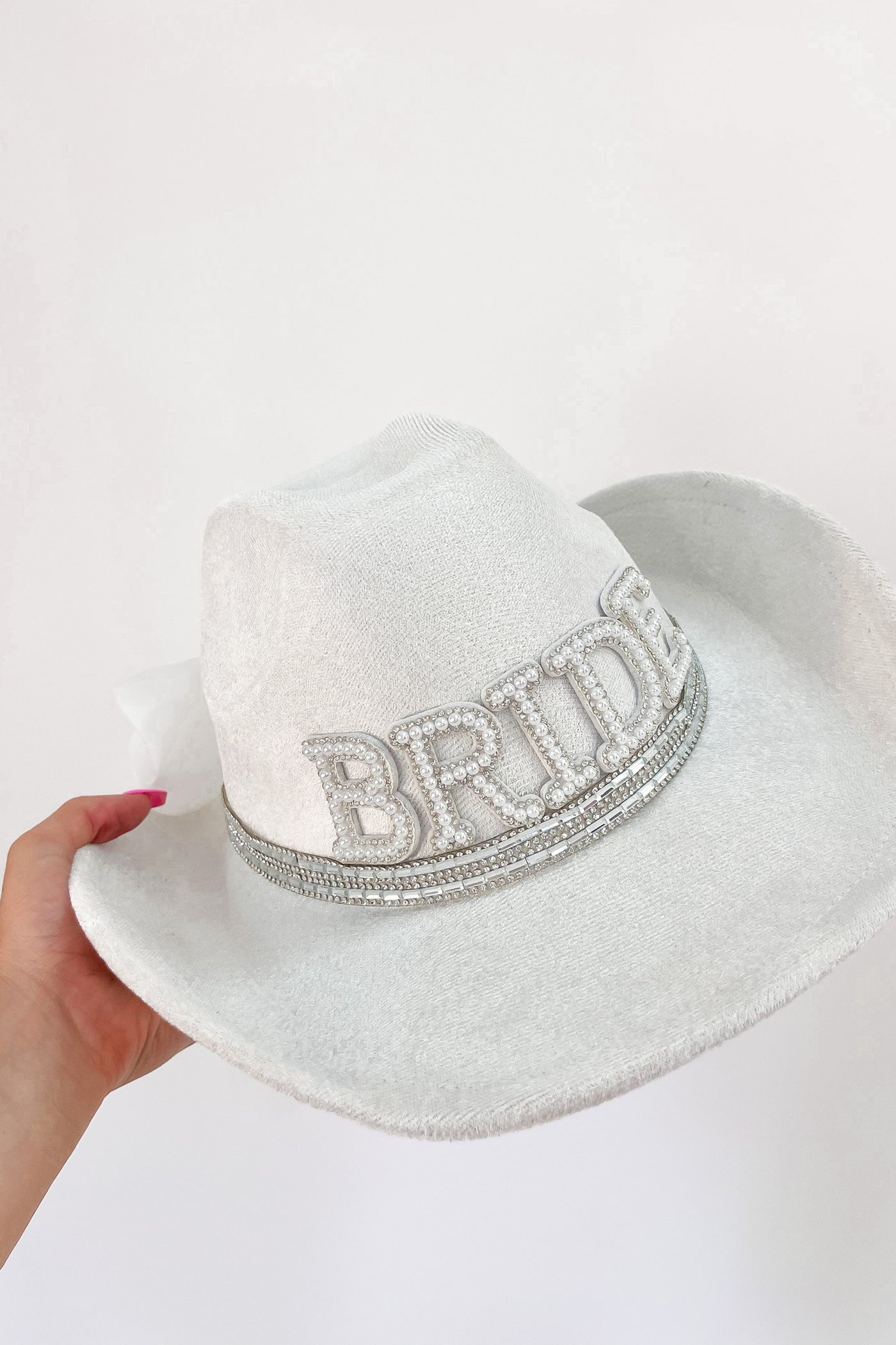 Bridal Embellishment Cowgirl Hat