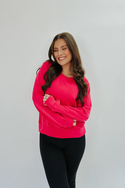 Booked And Busy Knit Pullover Top