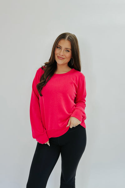Booked And Busy Knit Pullover Top