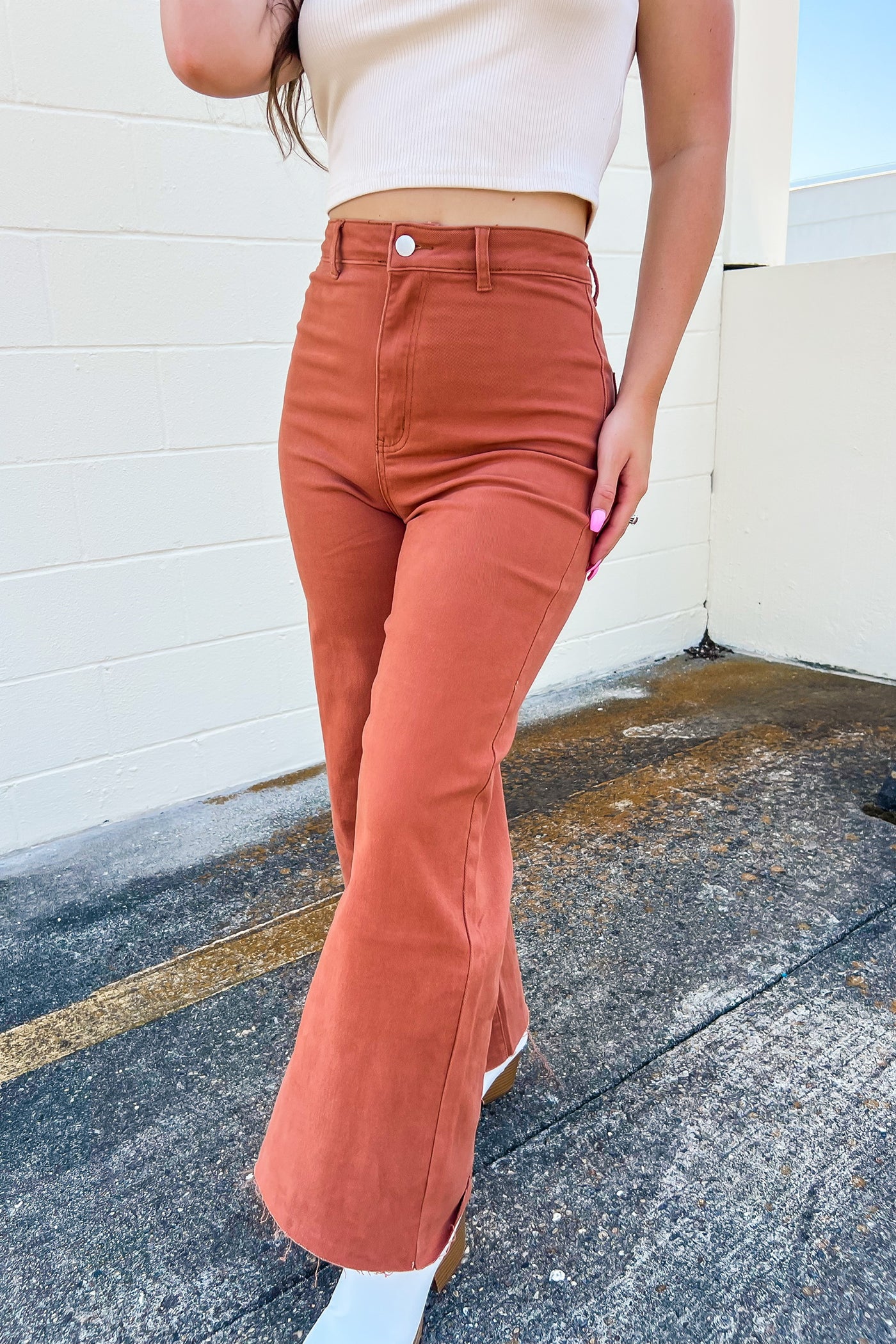 Spontaneous Decisions High Rise Jeans