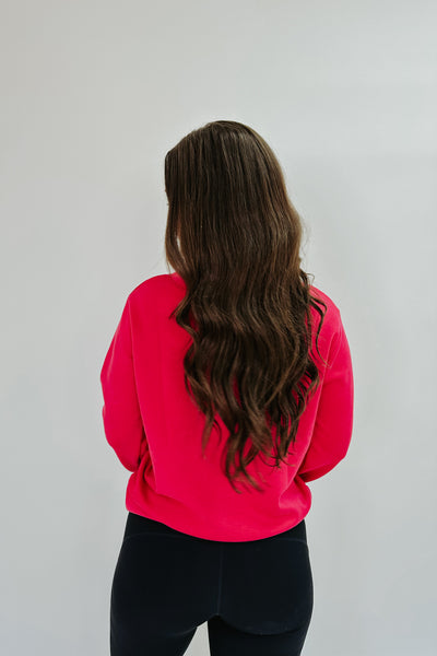 Booked And Busy Knit Pullover Top