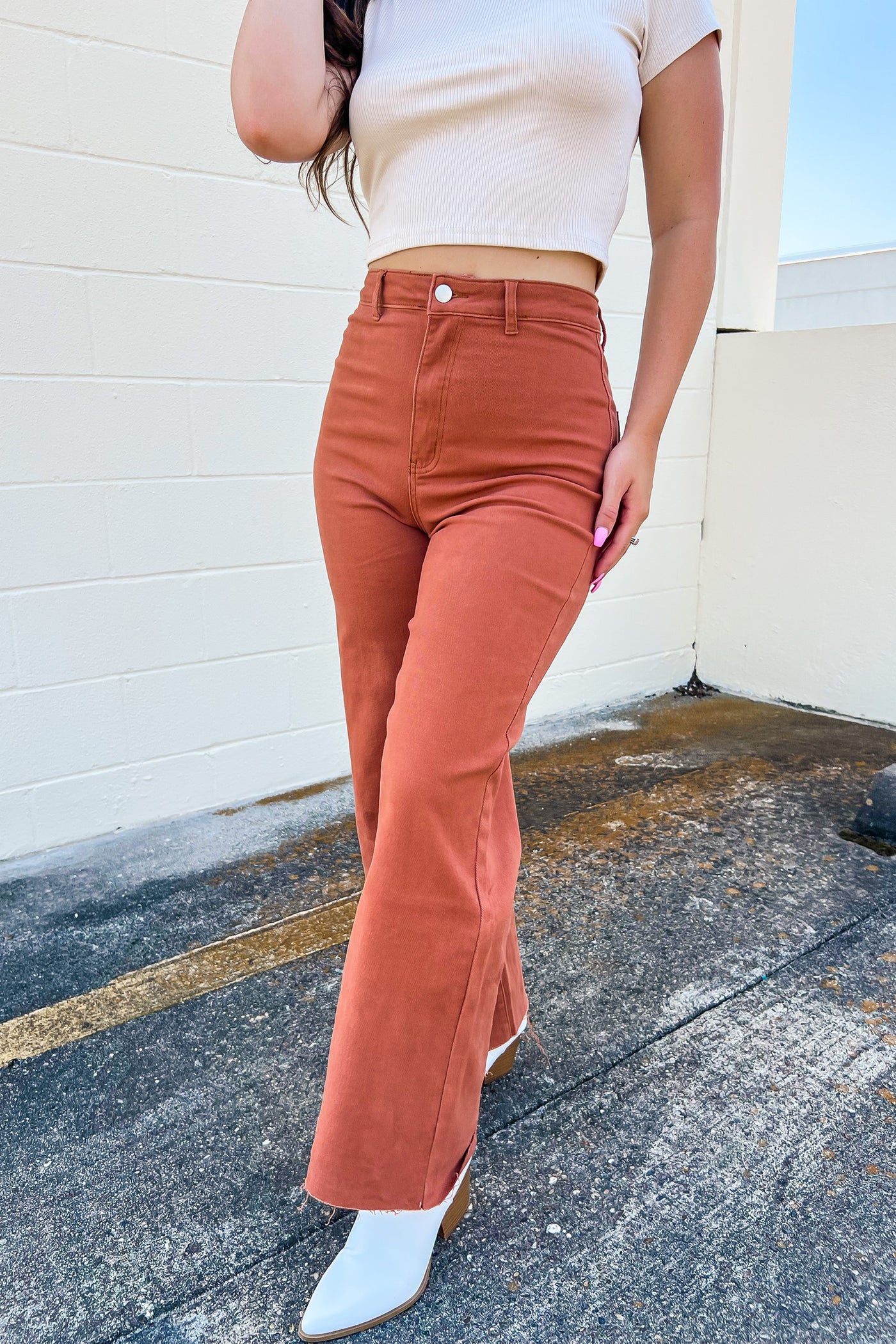 Spontaneous Decisions High Rise Jeans