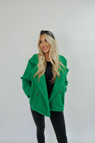 Cozy Glam Sherpa Coat