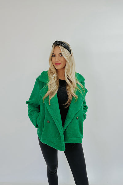 Cozy Glam Sherpa Coat