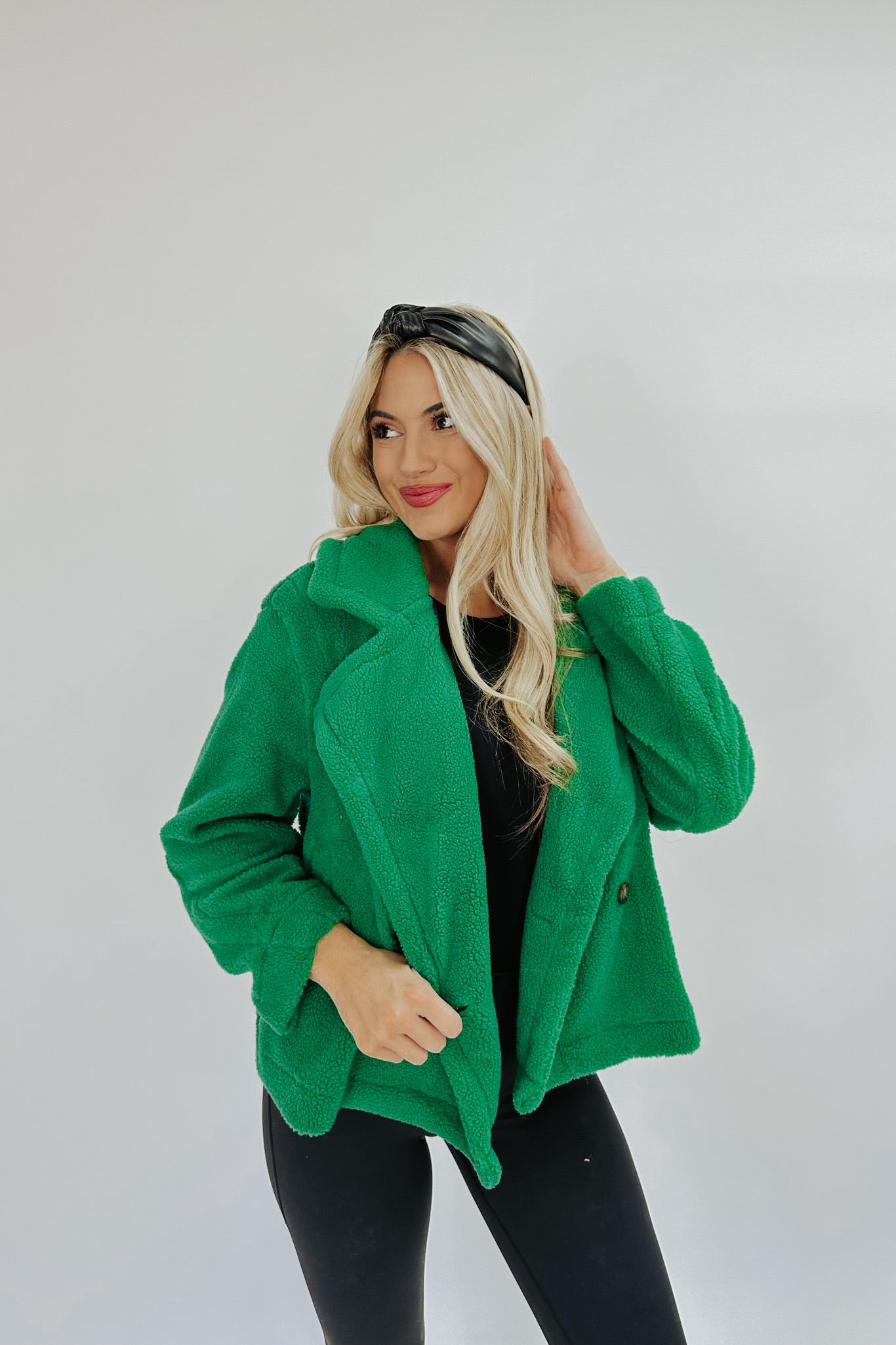 Cozy Glam Sherpa Coat