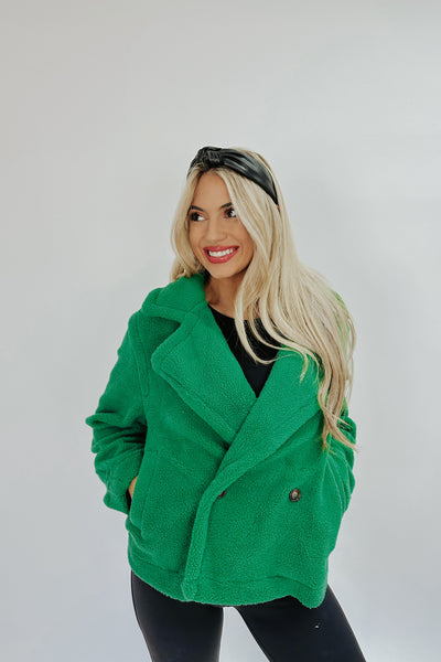 Cozy Glam Sherpa Coat