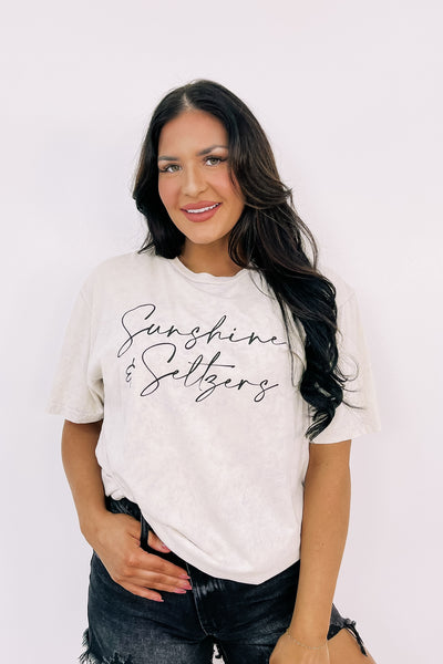 Sunshine & Seltzers Graphic Top