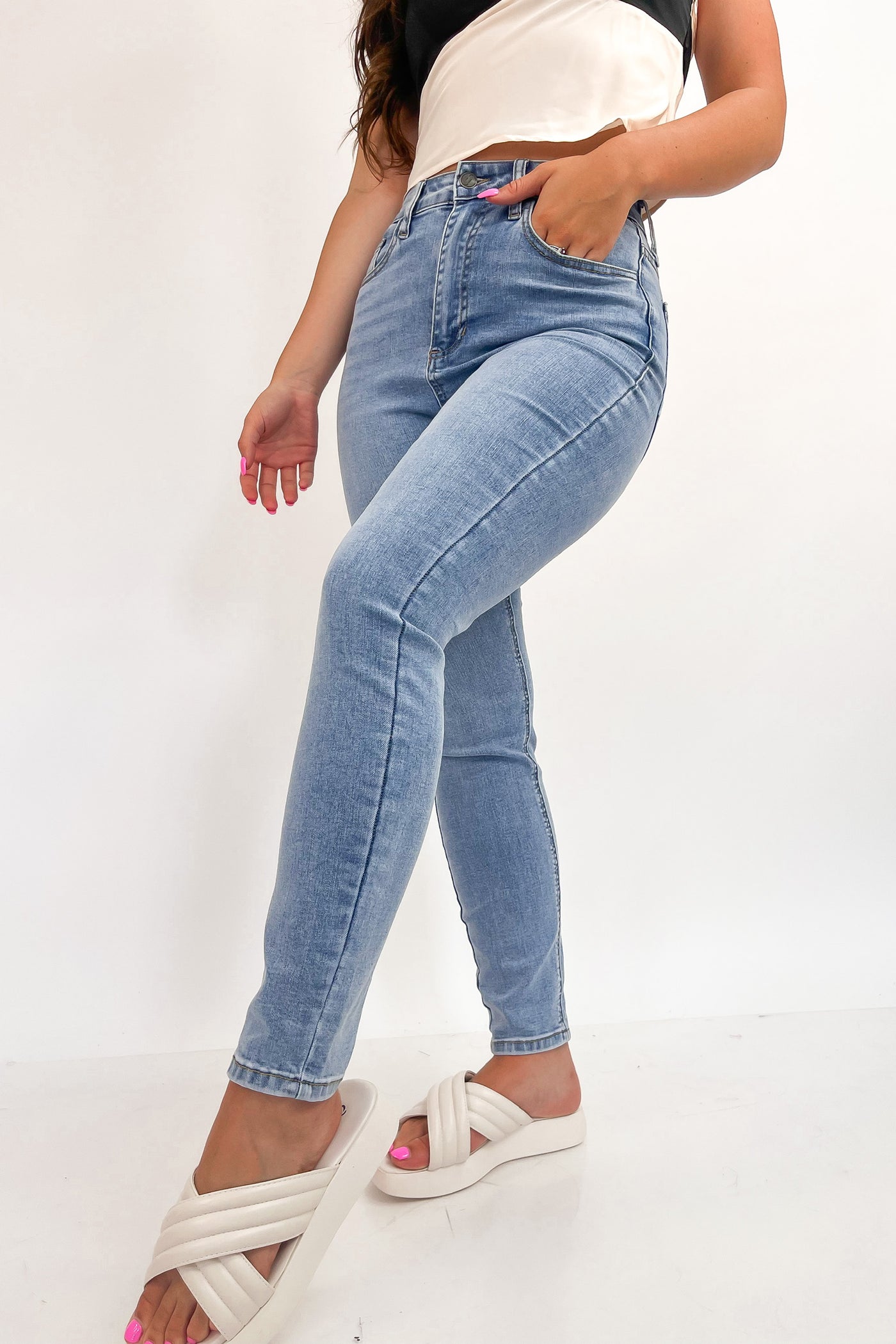 Devlin High Rise Skinny Jeans