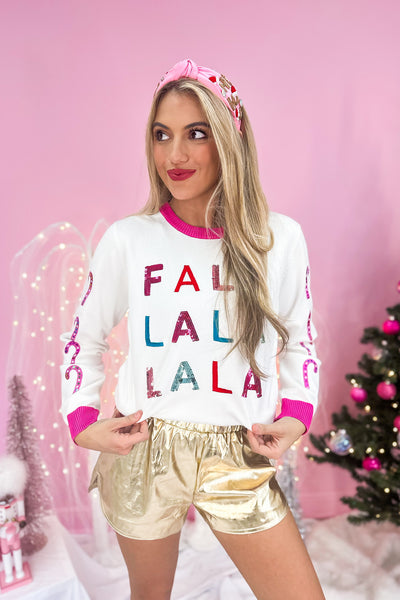 FALALA Candy Cane Sweater