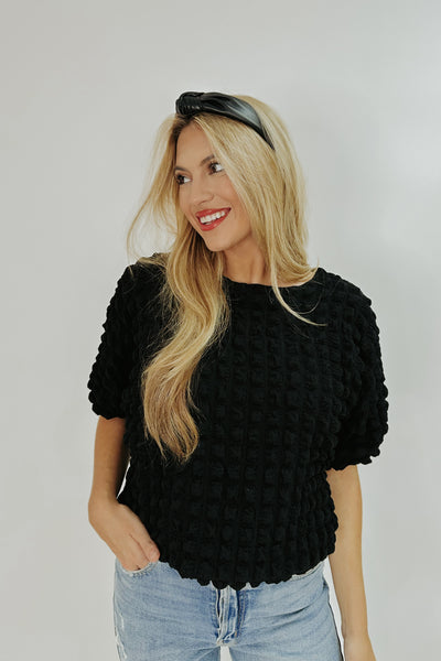 Secret Charm Bubble Top