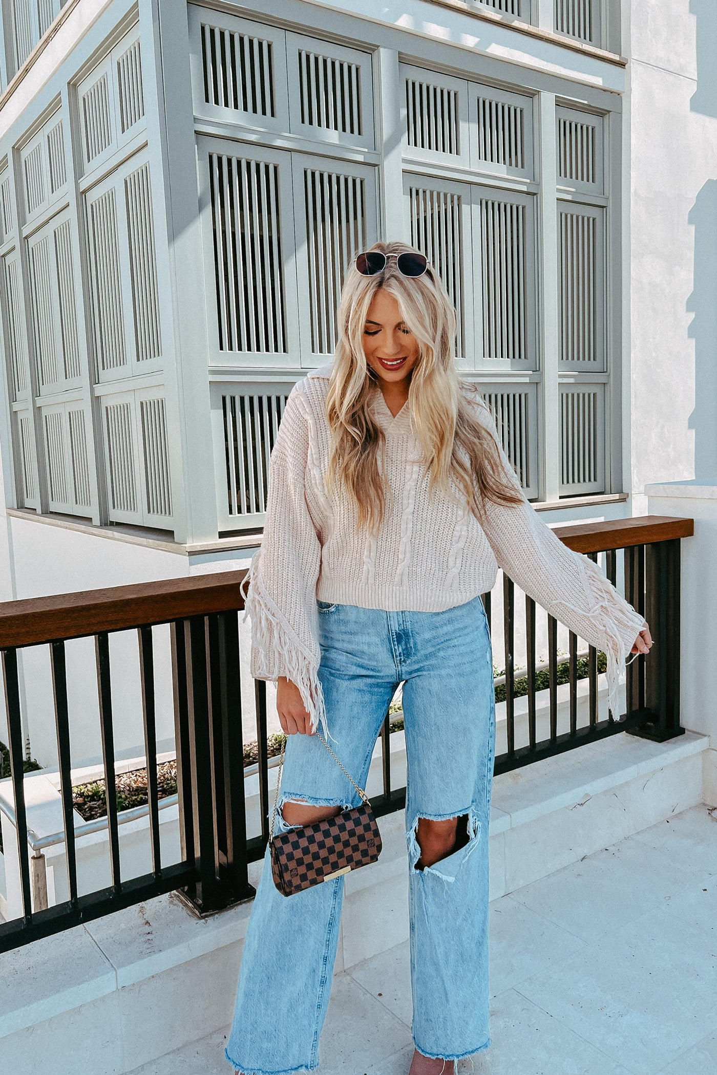 About That Fringe Life Sweater