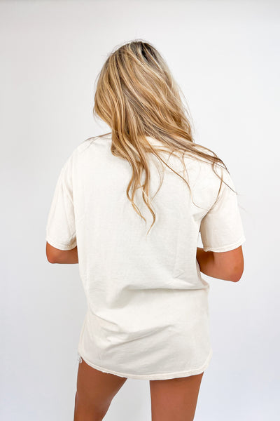 LivyLu Willie In The Sky Distressed Tee