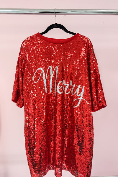 Merry Sequin Dress