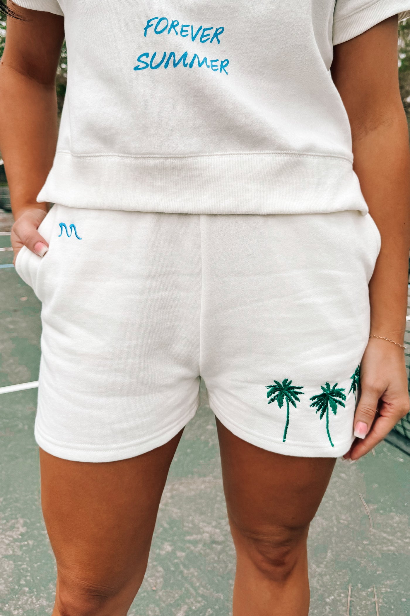 Vintage Havana: Forever Summer Graphic Shorts( LAST ONE - SIZE SMALL)