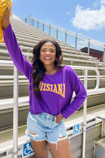 Lets Go LSU Sweater