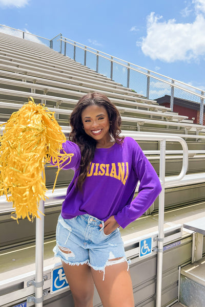 Lets Go LSU Sweater