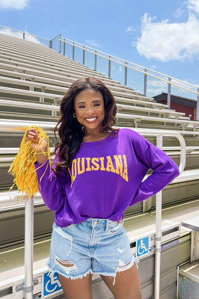 Lets Go LSU Sweater