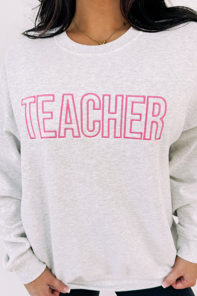 "TEACHER" Sweatshirt