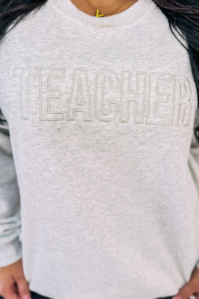 "TEACHER" Sweatshirt