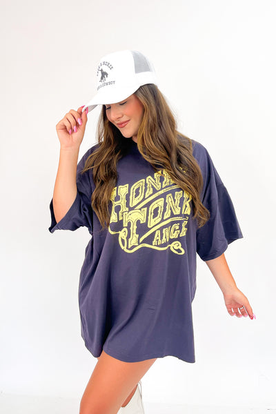 LivyLu Honky Tonk Angel Oversized Tee