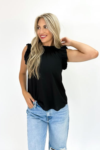 Lost Without You Ruffle Top