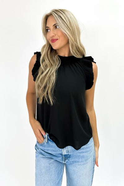 Lost Without You Ruffle Top