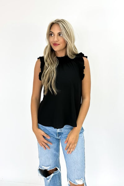 Lost Without You Ruffle Top